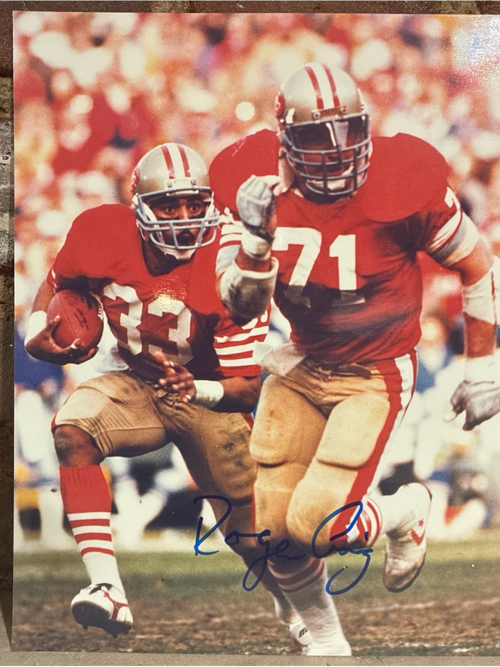 Roger Craig signed autographed San Francisco 49ers HOF 8x10 photo Picture